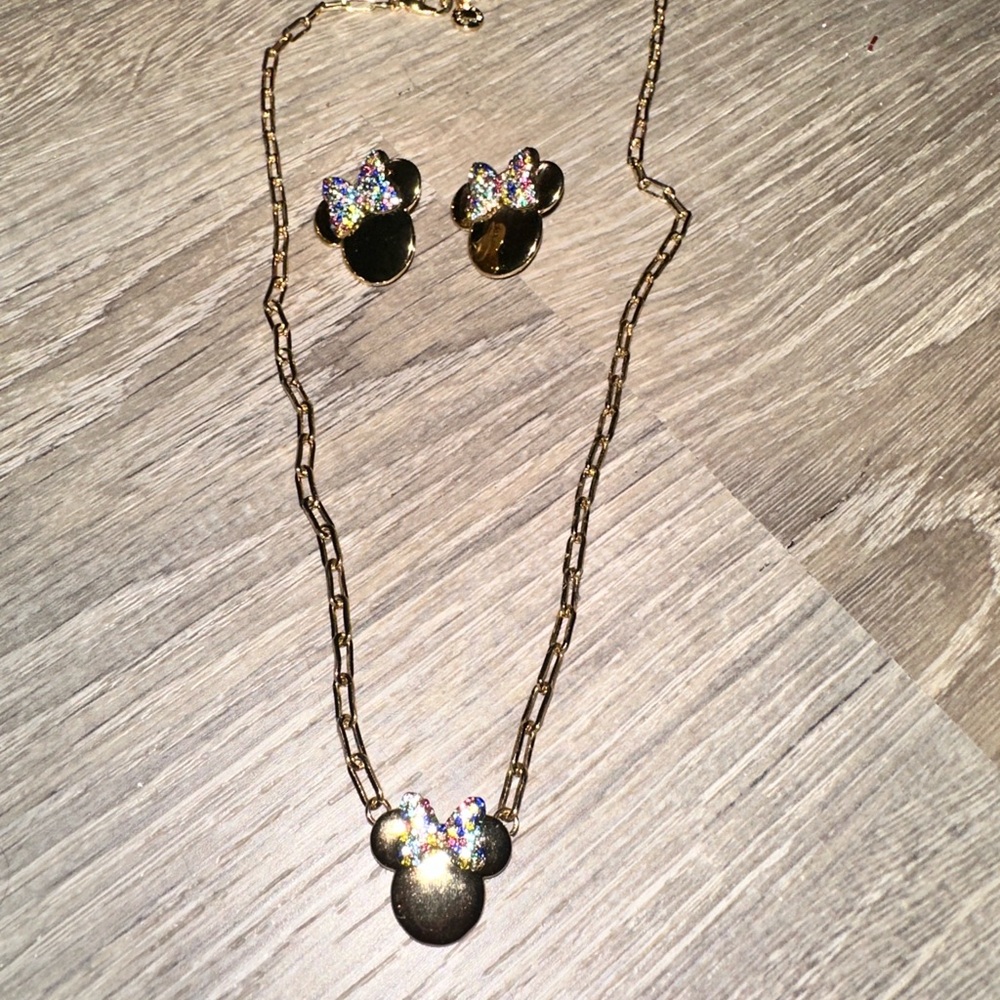 Minnie Baublebar set - earrings & necklace